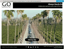 Tablet Screenshot of goarchitectsinc.com